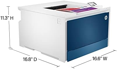 HP Color Laserjet Pro 4201DW מדפסת אלחוטית, הדפס, מהירויות מהירות, הגדרה קלה, הדפסה סלולרית, אבטחה מתקדמת, הטובה ביותר לצוותים קטנים