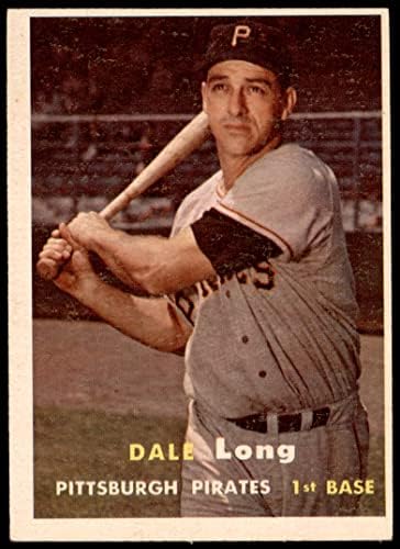 1957 Topps 3 Dale Long Pittsburgh Pirates VG/Ex Pirates