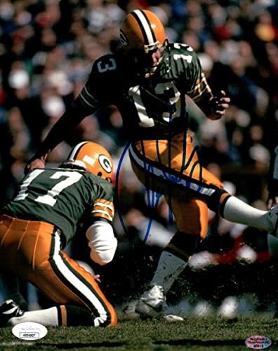 כריס ג'אקה חתום על חתימה 8x10 צילום גרין ביי פקרס JSA AB54907 - תמונות NFL עם חתימה