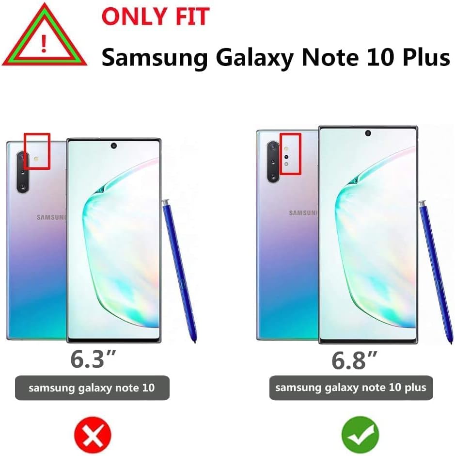 Supcase Unicorn Beetle Pro Series Case המיועד ל- Samsung Galaxy Note 10 Plus/Note 10 Plus 5G, נרתיק מחוספס בגוף מלא & Kickstand ללא מגן