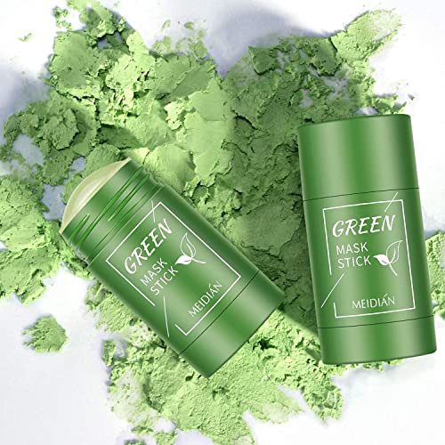 הנילולו ירוק תה מסכת מקל, ירוק תה עמוק לטהר מסכת מקל, ירוק מסכת מקל חטט מסיר פנים לחות, נקבובית ניקוי, יופי עור לכל סוגי העור
