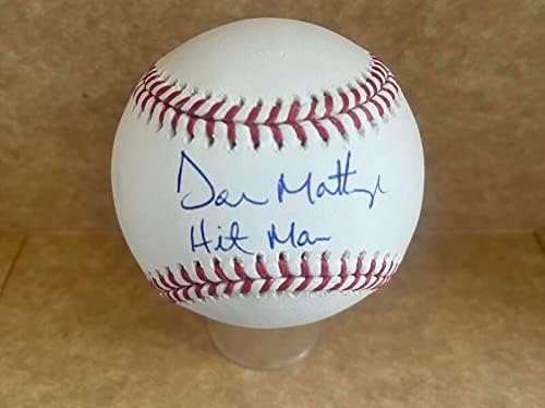 דון מאטינגלי ינקי הכה איש חתום על חתימה M.L. בייסבול JSA WIT560927 - כדורי בייסבול חתימה