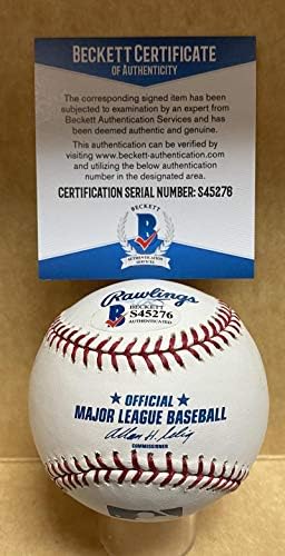 MAC Mets/Phillies/תאומים חתומים על חתימה חתומים M.L. בייסבול בקט S45276