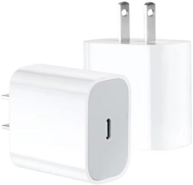 מטען גלי Box התואם ל- Apple iPad Air - PD GAN Minicube, 30W Tiny PD GAN Type -C מטען קיר לאייפד אייפד אוויר - Winter White