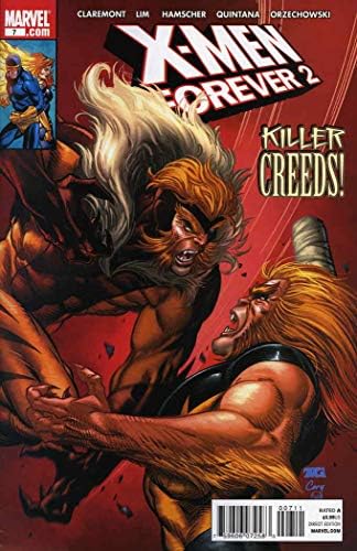 אקס-מן לנצח 2 7 וי-אף ; ספר קומיקס מארוול / סברטות ' כריס קלרמונט
