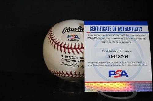 דייב קינגמן חתם על חתימת בייסבול אוטומטית PSA/DNA AM48704 - כדורי חתימה