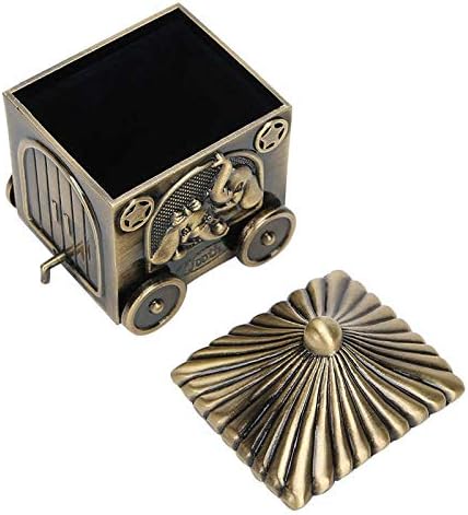 קופסא אחסון תכשיטים של תכשיטים וינטג 'של Anncus