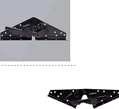 Genigw פלדת מתכת ספה שחורה מיטה ריהוט מיטה מתכוונן שלוש מנגנון זווית מיקום חומרה