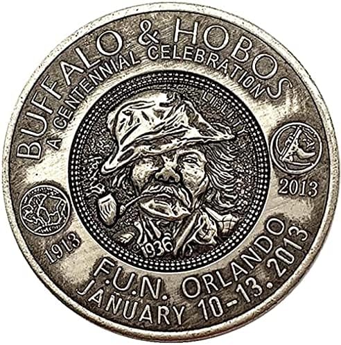 1913 מטבע מטבע מטבע עתיק ונחושת מדליה מכסף מתנה בשבילו