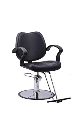 סלון סגנון שחור סטיילינג בארבר כיסא הידראולי משאבת כבד החובה יופי חיתוך כיסא עבור מעצב שיער קעקוע כיסא