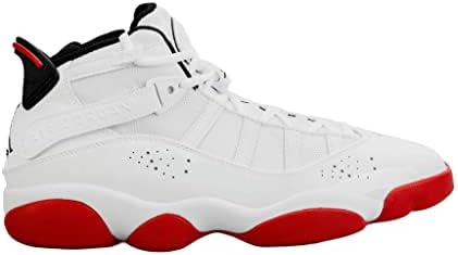 נעלי כדורסל של ג'ורדן לגברים 6 נעלי כדורסל 322992-012 לבן/אוניברסיטה אדום