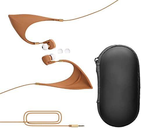 אוזניות אוזניות אוזניות של שרבורן אלף - אוזניות ג'ק 3.5 ממ, איכות צליל מושלמת, איכות סאונד, מקסימה של אלפים אלגנטיים עיצוב אוזניים קוספליי