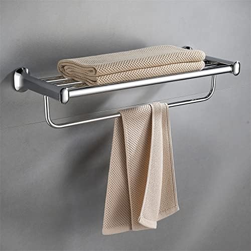אביזרי אמבטיה של LiRuxun מגדירה מגבת כבד מיתול טואלט נייר טואלט סלסל שיער מחזיק מברשת וו קיר וו