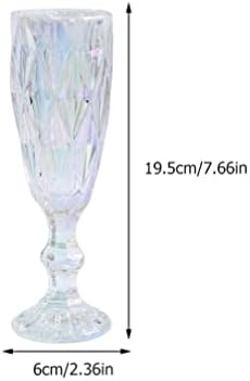 קבילוק משקפיים שמפניה גביע אדום יין כוס קוקטייל גביע נוצץ יין כוס ויסקי מימוזה זכוכית לחתונה מסיבת יום הולדת לנשף טובות בצבע מרטיני קריסטל