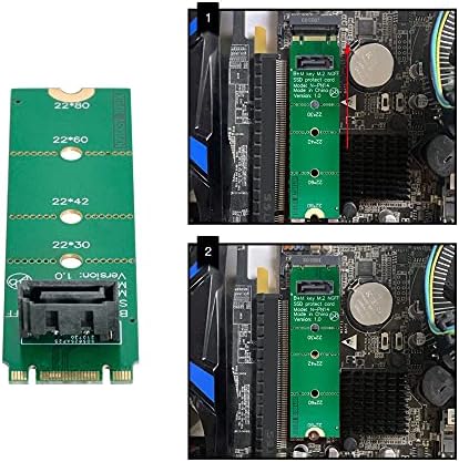 לוח האם NFHK NGFF B/M-KEY M.2 עד SATA אנכי 7PIN כונן דיסק קשיח כונן SSD PCBA מתאם תוסף