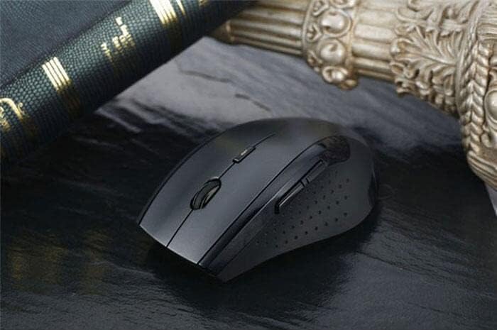 בלסטאר אלחוטי עכבר, 2.4 גרם עכבר אלחוטי אלחוטי עכבר עם 3 מתכוונן, 6 כפתורים, ארגונומי נייד שקט עכברים עבור מחשב נייד מחשב נייד