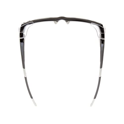 פיליפס 17012 משקפי עופרת קרינה, מסגרת מלבן פלסטיק, גודל ראש בינוני/גדול