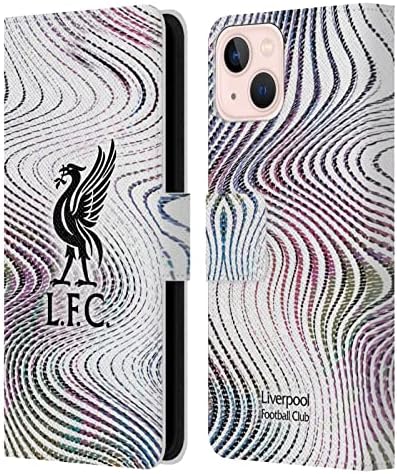 ראש מקרה עיצובים מורשה רשמית ליברפול כדורגל מועדון משם 2022/23 ערכת עור ספר ארנק מקרה כיסוי תואם עם אפל אייפון 13