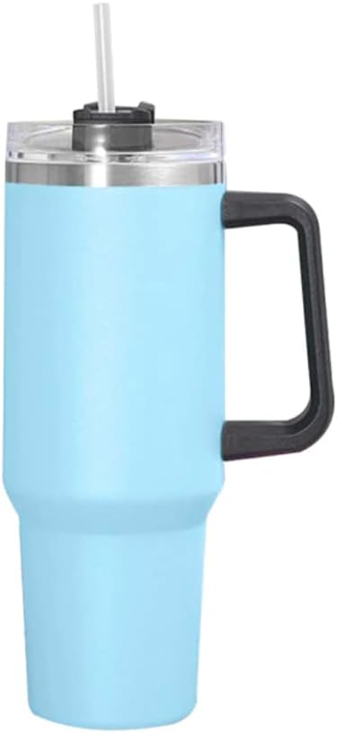 כוס בידוד 40oz עמיד בפני דליפת נירוסטה תה קפה ספל קפה עמיד עם בידוד רכב כוס מים לאביזרי נסיעה