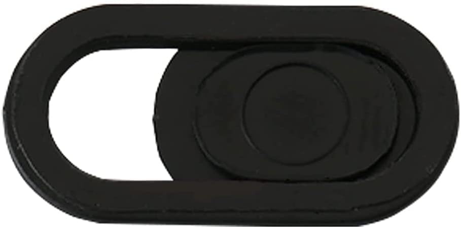 3 מחשבים/הגדר כיסוי מצלמת רשת סגלגל תריס מחוון מחוון מצלמה מפלסטיק עבור טאבלט מחשב נייד מחשב נייד - שחור Deft מעובד