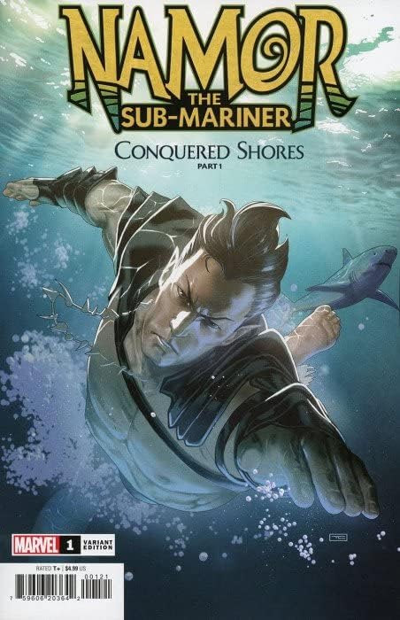 נאמור: חופים כבושים 1 א ו. פ. / נ. מ.; ספר קומיקס מארוול / הצוללת