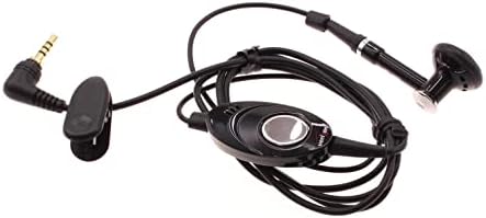 אוזניות מונו אוזניות קווית אוזניות יחיד באוזניות 2.5 ממ אוזניות שחור תואם עם LG LX160 - LX370 - LX400 - Muziq LX570 - Mystique Un610