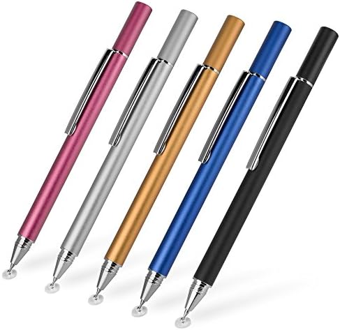 עט חרט עבור Apple iPad Mini 6th Gen - Finetouch Capacitive Stylus, עט חרט סופר מדויק עבור Apple iPad Mini 6th Gen - Jet Black