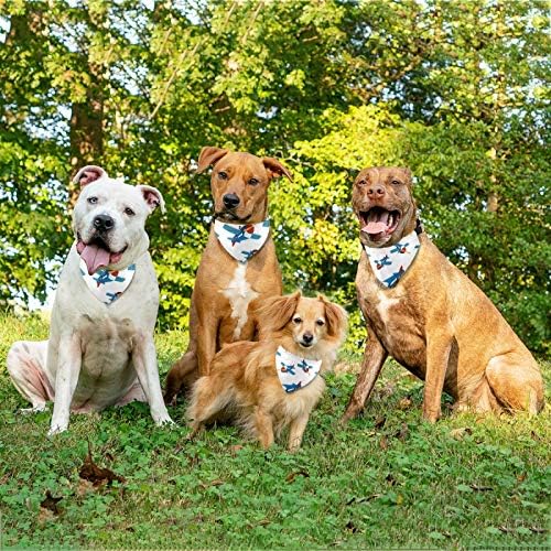 כלב בנדנה מטוס מצויר דפוס מצויר צווארון כלבים משולש כלבים צעיף כלב מתכוונן ליקבי כלבים לגורים קטנים בינוניים גדולים כלבים גדולים חתולים
