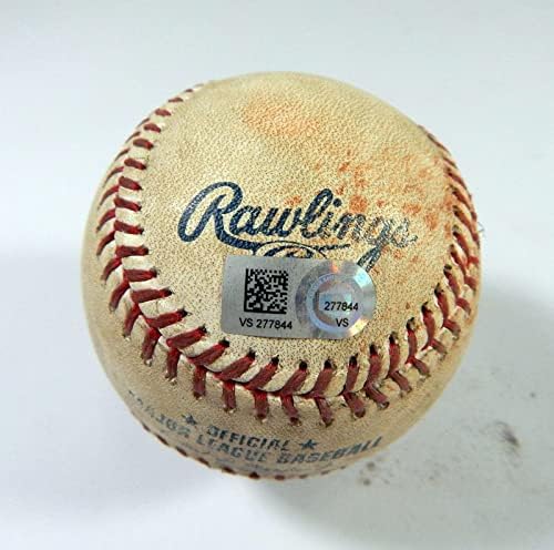 2021 מילווקי ברוארס פיראטים משחק פיראטים השתמש בבייסבול אנדרסון בן גמל סינגל - משחק MLB משומש בייסבול