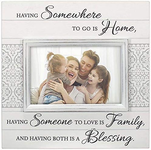 עיצובים בינלאומיים של מלדן 4x6 ברכה משפחתית מסגרת תמונה משופעת על ידי שוטף יש לאן ללכת הוא בבית שיש מישהו לאהוב זה משפחה ולשניהם שניהם