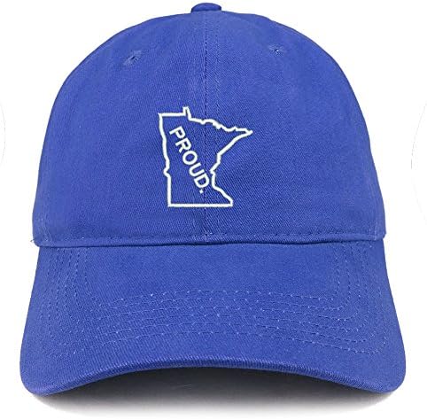 טרנדי הלבשה חנות גאה מינסוטה המדינה מתאר רקום כותנה אבא כובע