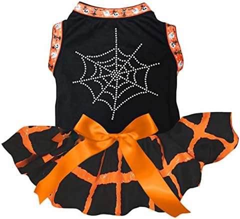 שמלת כלב גור קורי עכביש אבני חן פטיטבלה