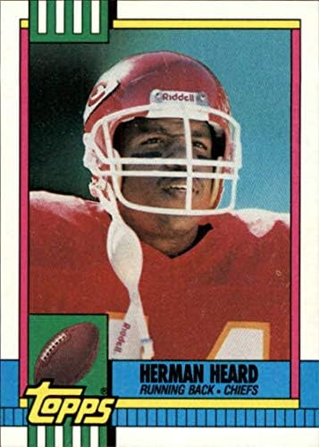 1990 Topps 260 הרמן שמע את צ'ייפס NFL כרטיס כדורגל NM-MT