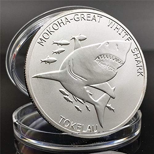 מטבעות בעלי חיים מטבעות כריש מטבעות זיכרון העתקים קריפטו