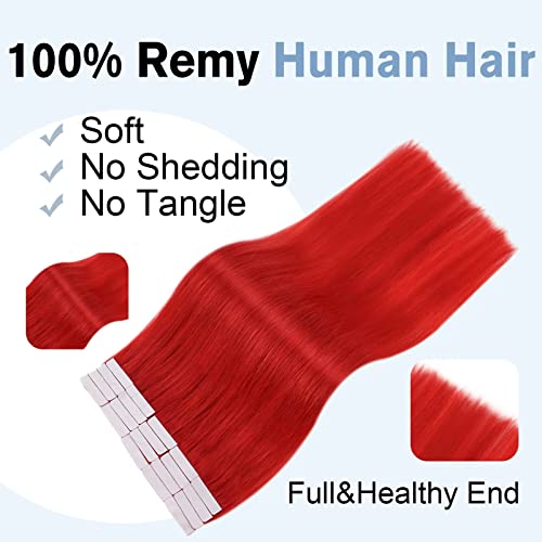כדי לחסוך יותר, קלנוער שתי חבילות ברז בתוספות שיער שיער אנושי אמיתי 2 & אדום 16 אינץ