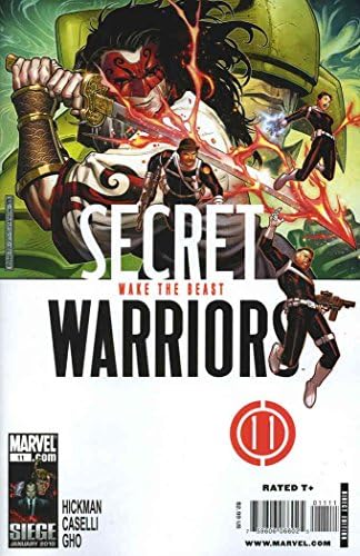 לוחמים סודיים 11 פנ ; מארוול קומיקס / ג ' ונתן היקמן