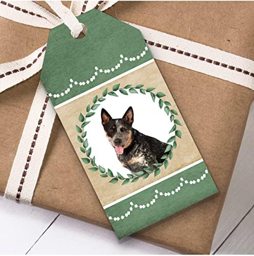 אוסטרלי הבקר כלב ירוק יום הולדת הווה לטובת מתנה תגים