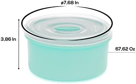 פלסווייל-מיכלי פלסטיק לאחסון מזון עם שסתום אוורור-מיקרוגל, מקפיא ומדיח כלים-הגדר 6 חלקים-ללא תשלום