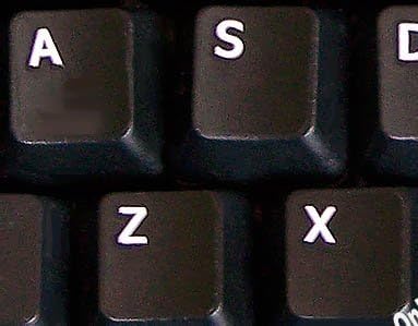 אנגלית ארהב שחור רקע מקלדת מדבקות ללא שקוף עבור מחשבים ניידים שולחן העבודה מקלדות