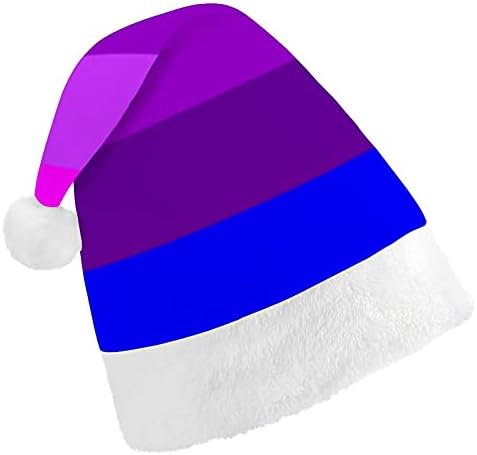 טרנסג ' נדר דגל חג המולד כובע לשנה חדשה חג מסיבת קוספליי