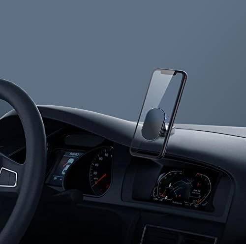 מחזיק מגנטי סמארטפון במכונית עם 6 מגנטים סופר חזקים רכב תואם לכל הטלפונים הניידים והטאבלטים מתכווננים 360 מעלות רכב סיבוב רכב