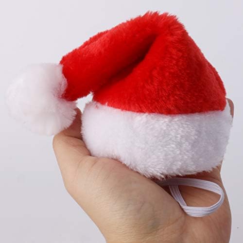 כובע סנטה של ​​מיני כלב לכובע חג המולד של הכלבים