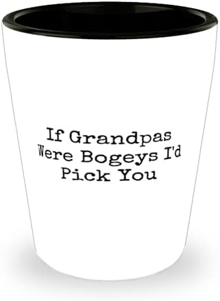 כוס שוט סבא ייחודית, אם סבים היו בוגיים הייתי בוחר אותך, חמוד לכף גדולה, יום האב