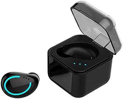 7CQ אוזניות Bluetooth באוזן יחידה עם אוזניות סטריאו סטריאו מיני-אוזניות בלתי נראות