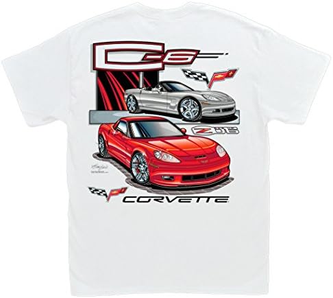 חולצות חמות C6 C6 חולצת טריקו: 2005-2013 Z06 ZR1 Chevy Vette Grand Sport