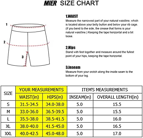 מייר גברים של אימון מכנסי ריצה קל משקל פעיל 5 סנטימטרים מכנסיים קצרים עם כיסים, מהיר יבש, לנשימה