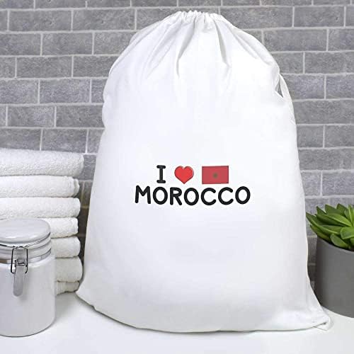 אזידה' אני אוהב מרוקו ' כביסה/כביסה / אחסון תיק