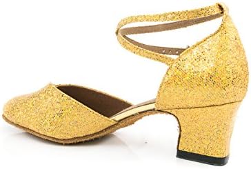 נעלי Bluebell בעבודת יד סלסה תחרות חתונות לנשים נעלי ריקוד אטום 1.8 עקב