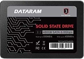 Dataram 480GB 2.5 אינץ 'כונן SSD כונן מצב מוצק תואם ל- ASUS Prime B350-Plus